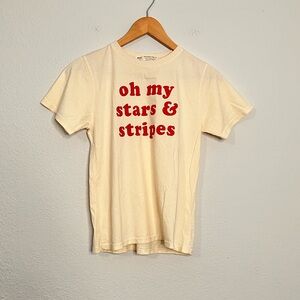 Minimalist folk co oh my Stars and Stripes t shirt